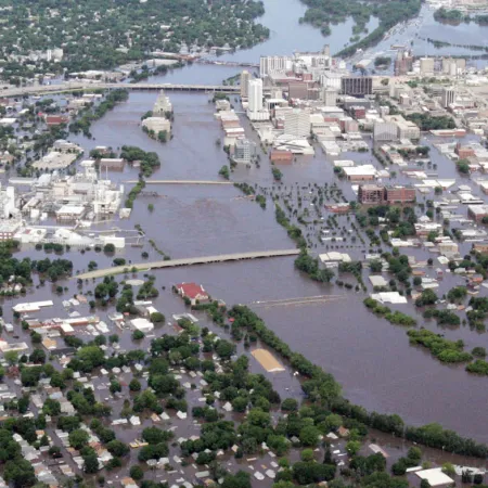 Linn County aerial photo.