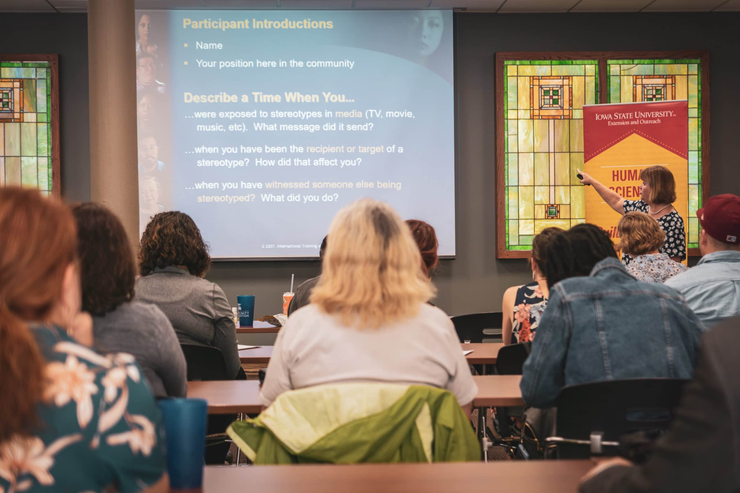 Photo of a Nonprofit Know-How event presentation.